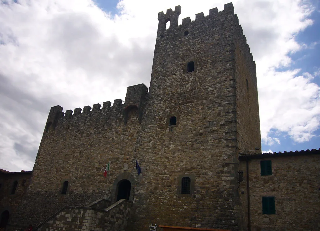 The Rocca, the medieval fortress of Castellina in Chianti