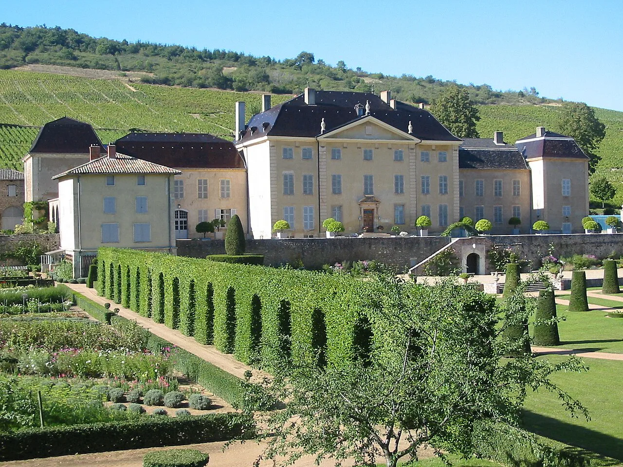 Château de la Chaize in the Beaujolais