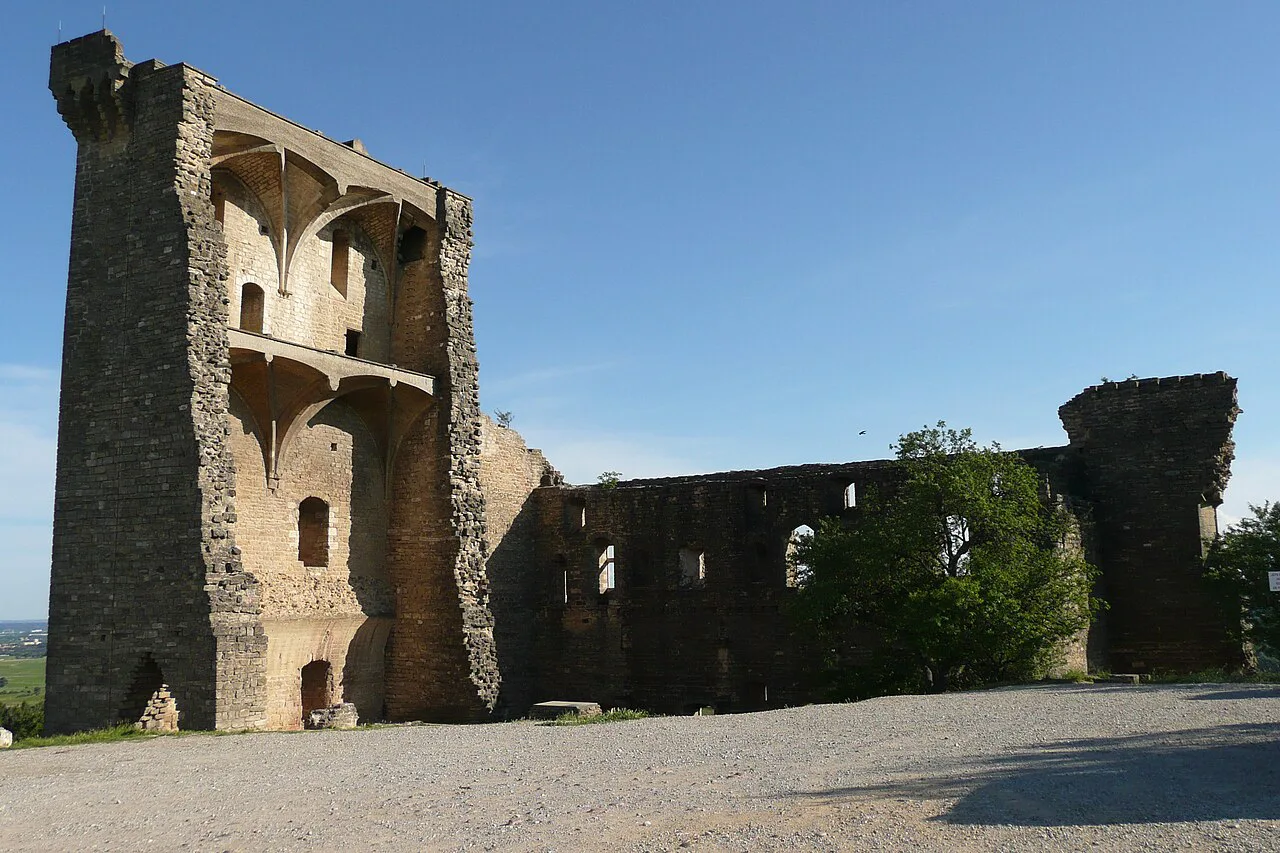 The castle at Châteauneuf-du-Pape