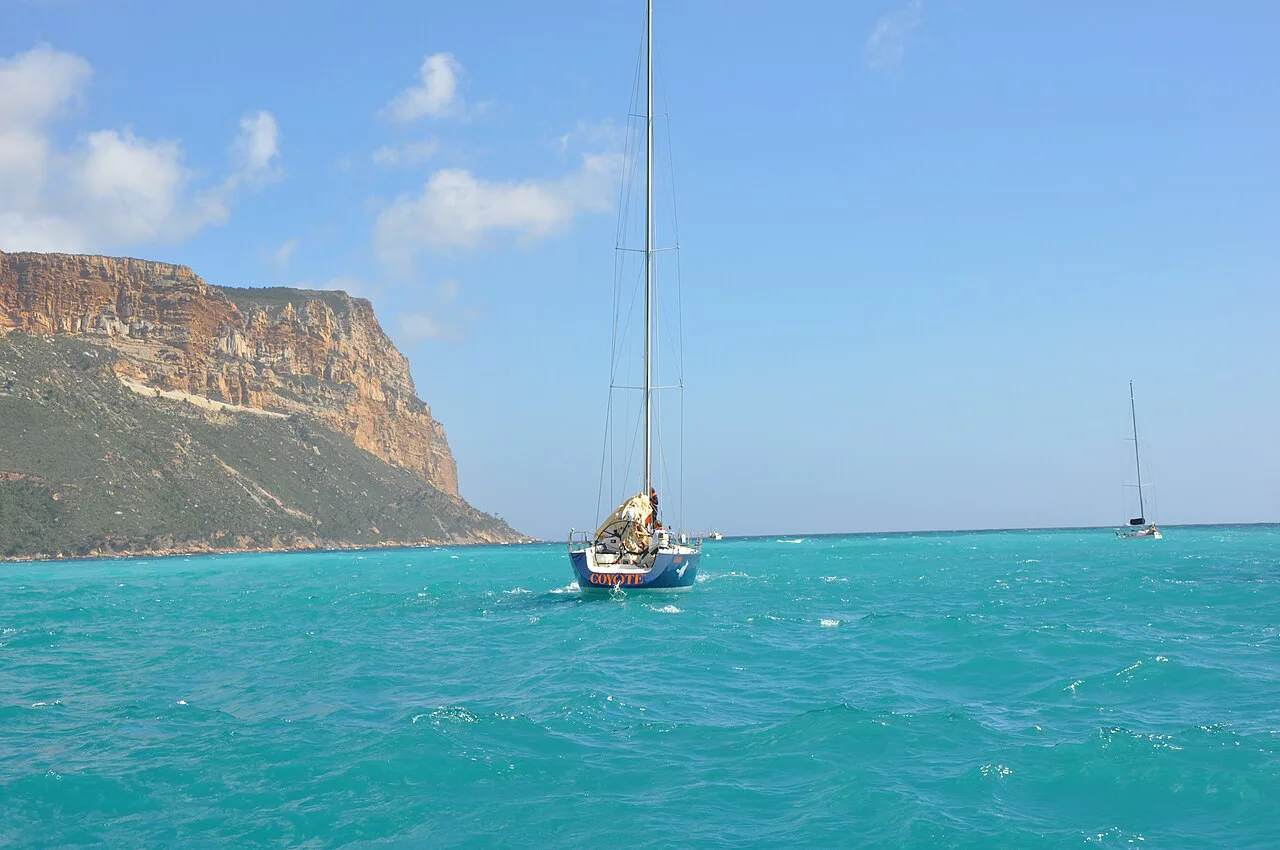 Cap Canaille above the bay of Cassis