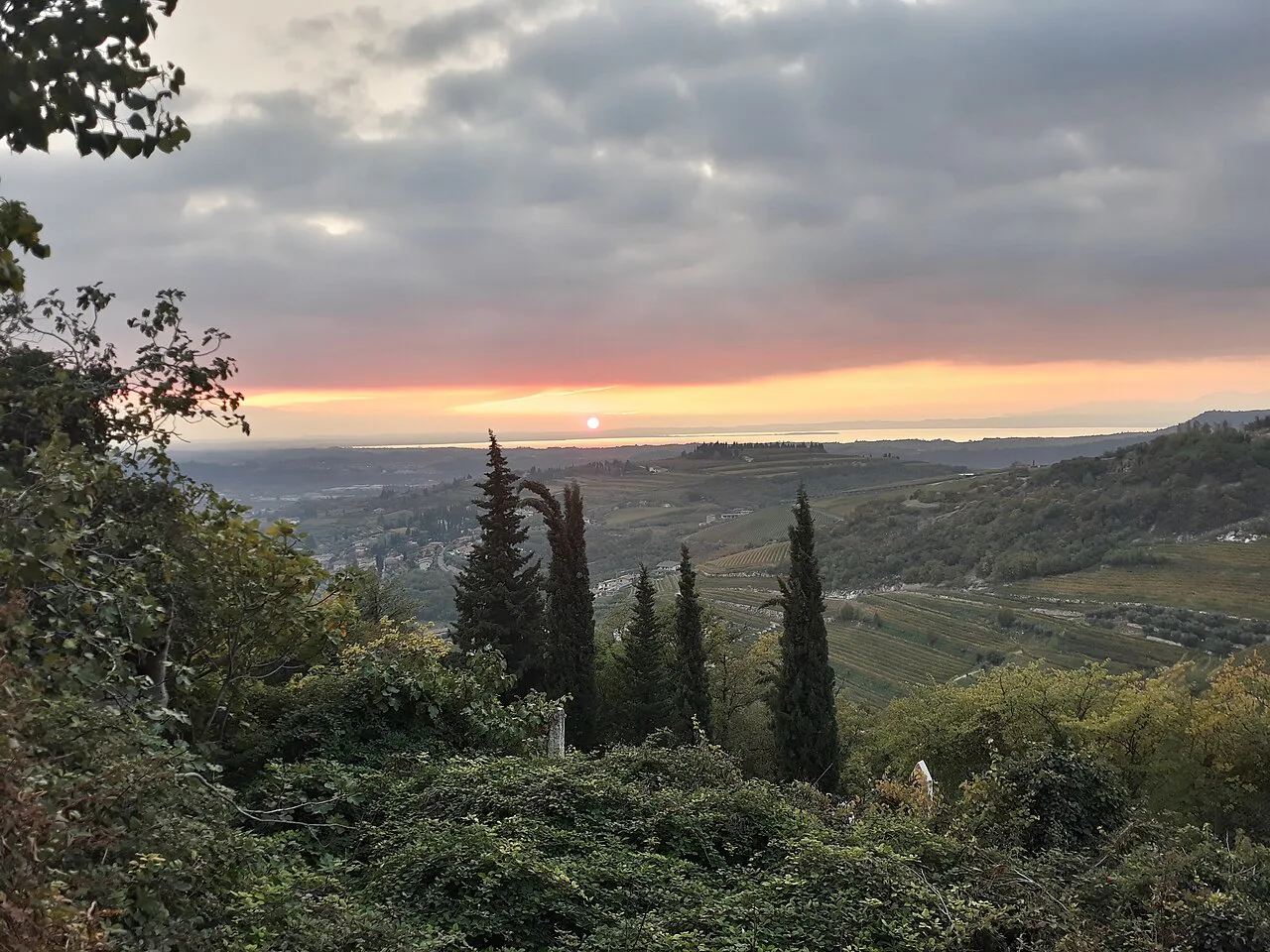 Panorama of Valpolicella