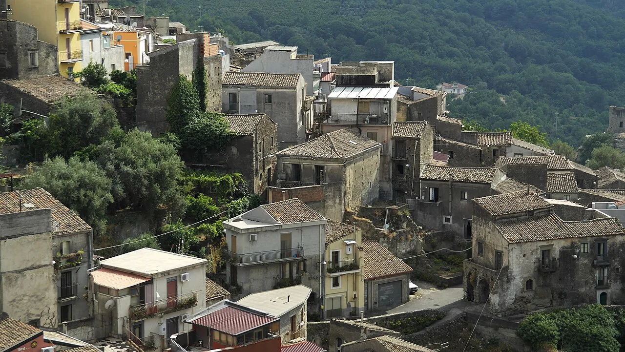 Rooftops of Castiglione di Sicilia