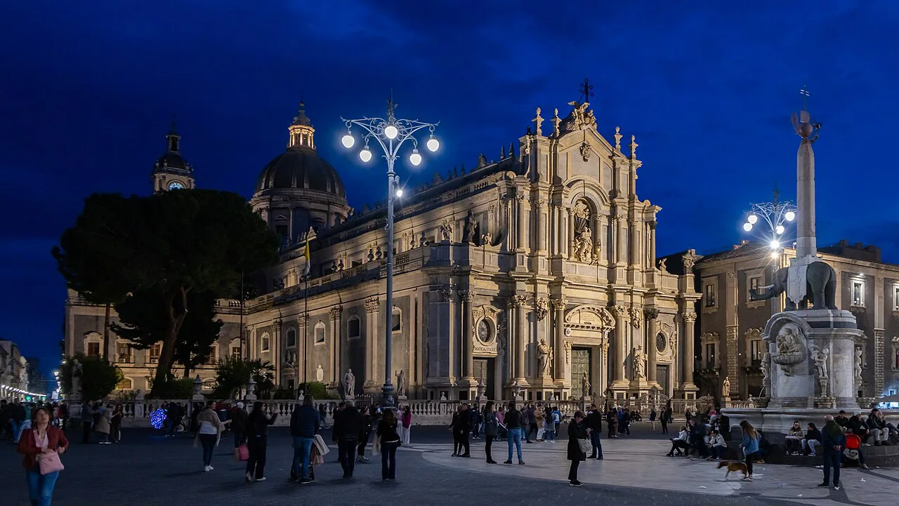 Catania's cathedral on Piazza del Duomo