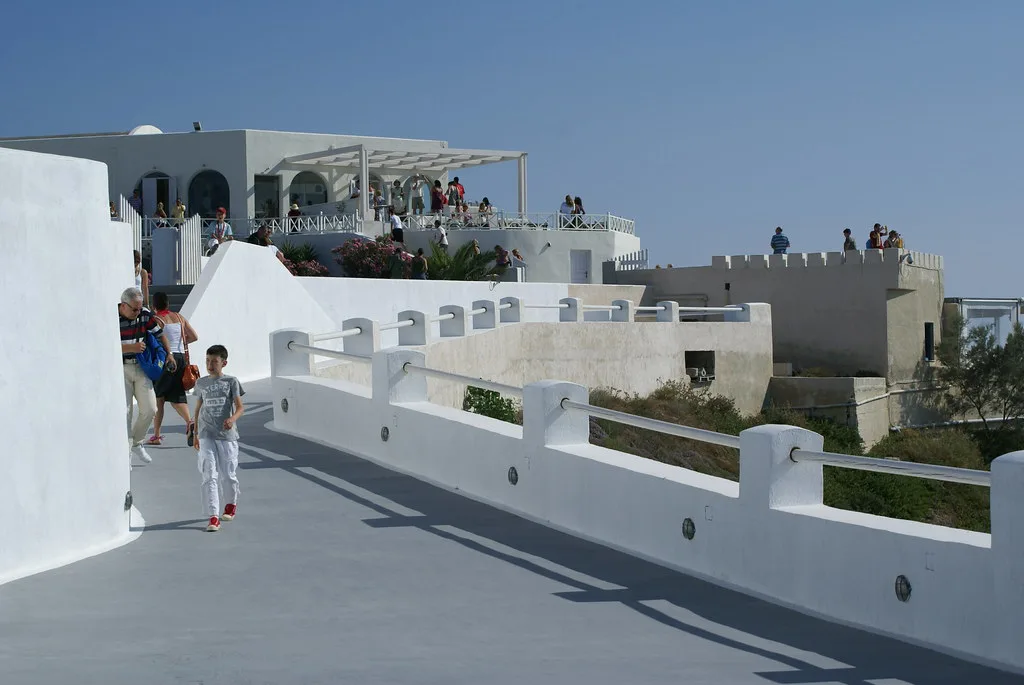 Winery on Santorini, Greece