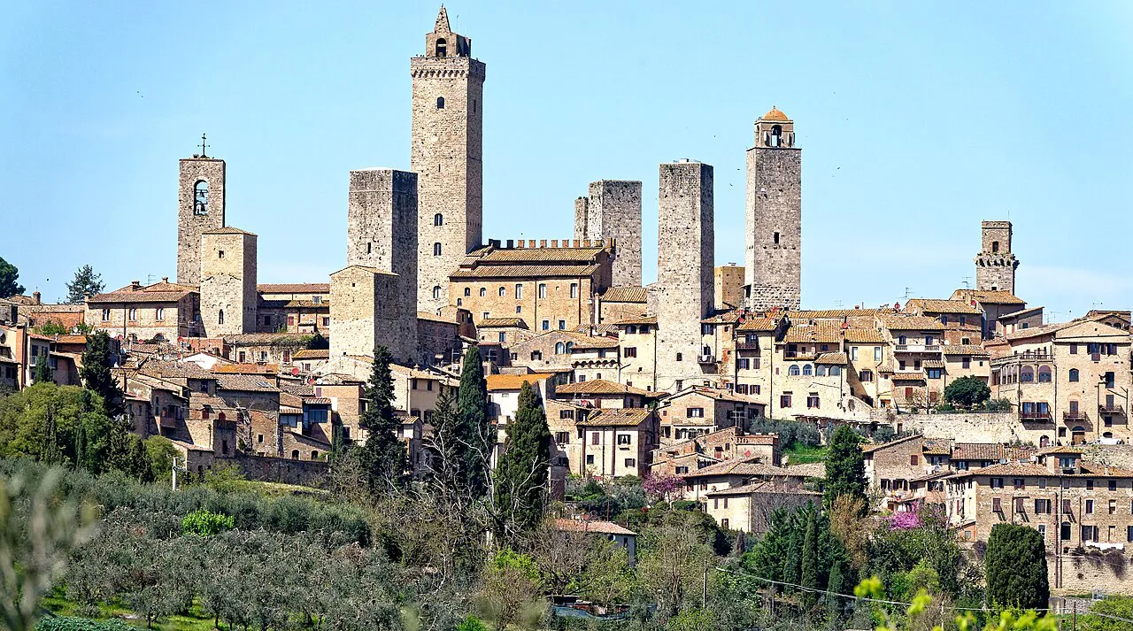The towers of San Gimignano
