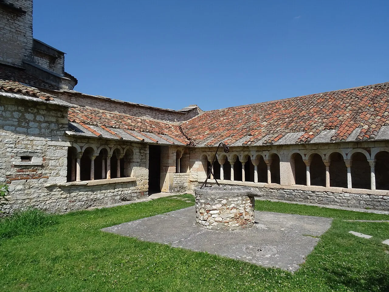 Cloister of the church of San Giorgio di Valpolicella