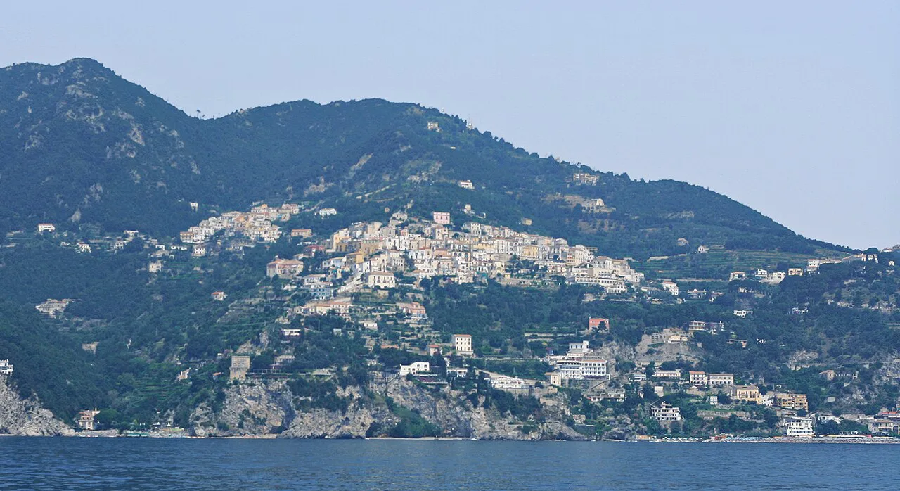 Raito on the hillside above the Gulf of Salerno
