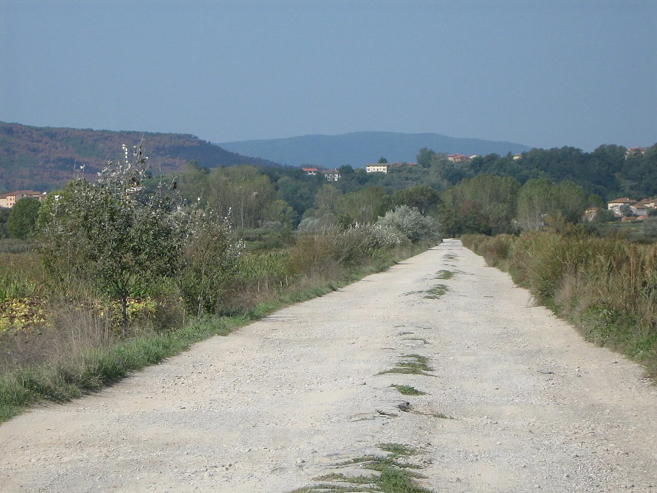 Countryside in Capannori, east of Lucca