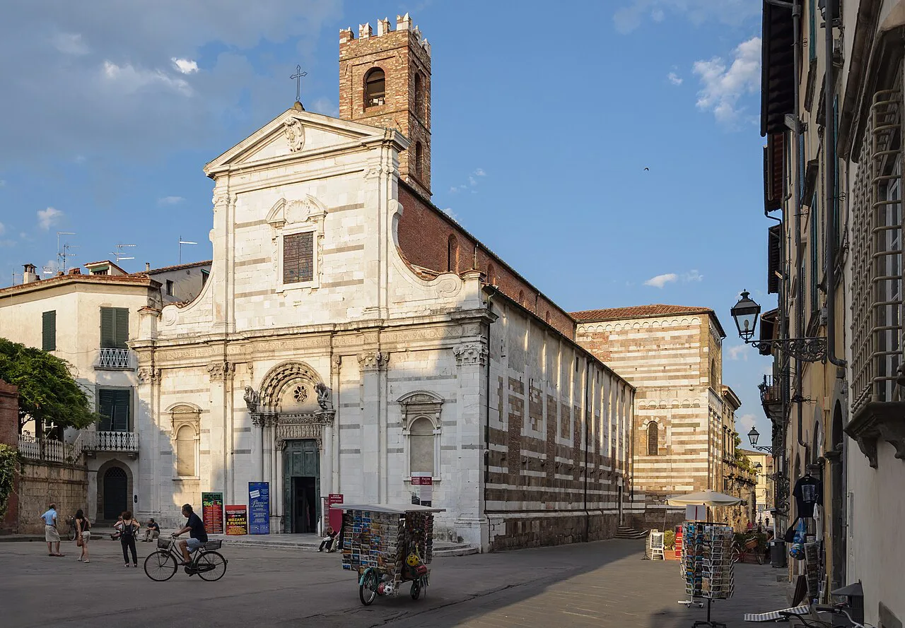 The church of Santi Giovanni e Reparata in central Lucca