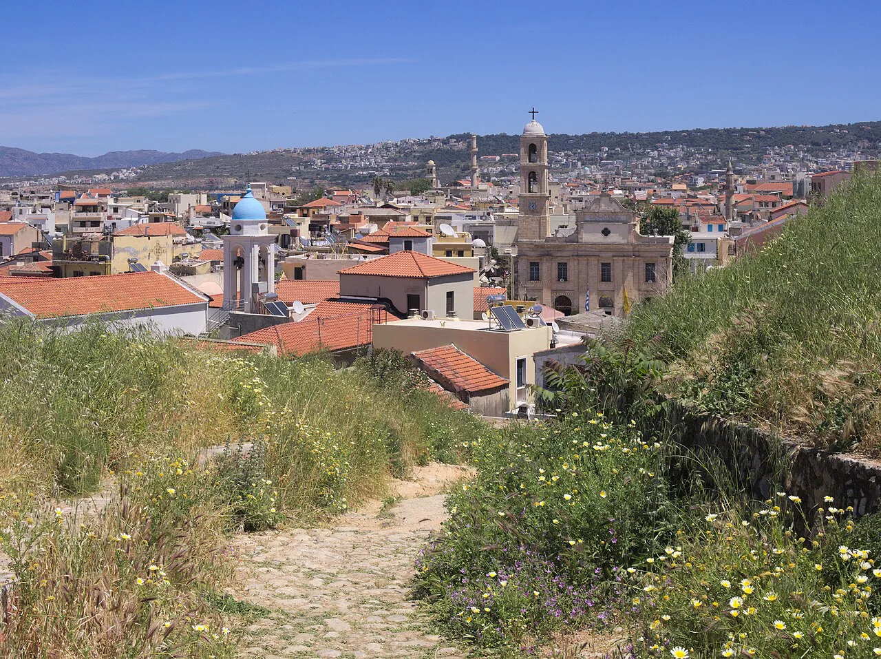 Chania seen from the Siavo bastion