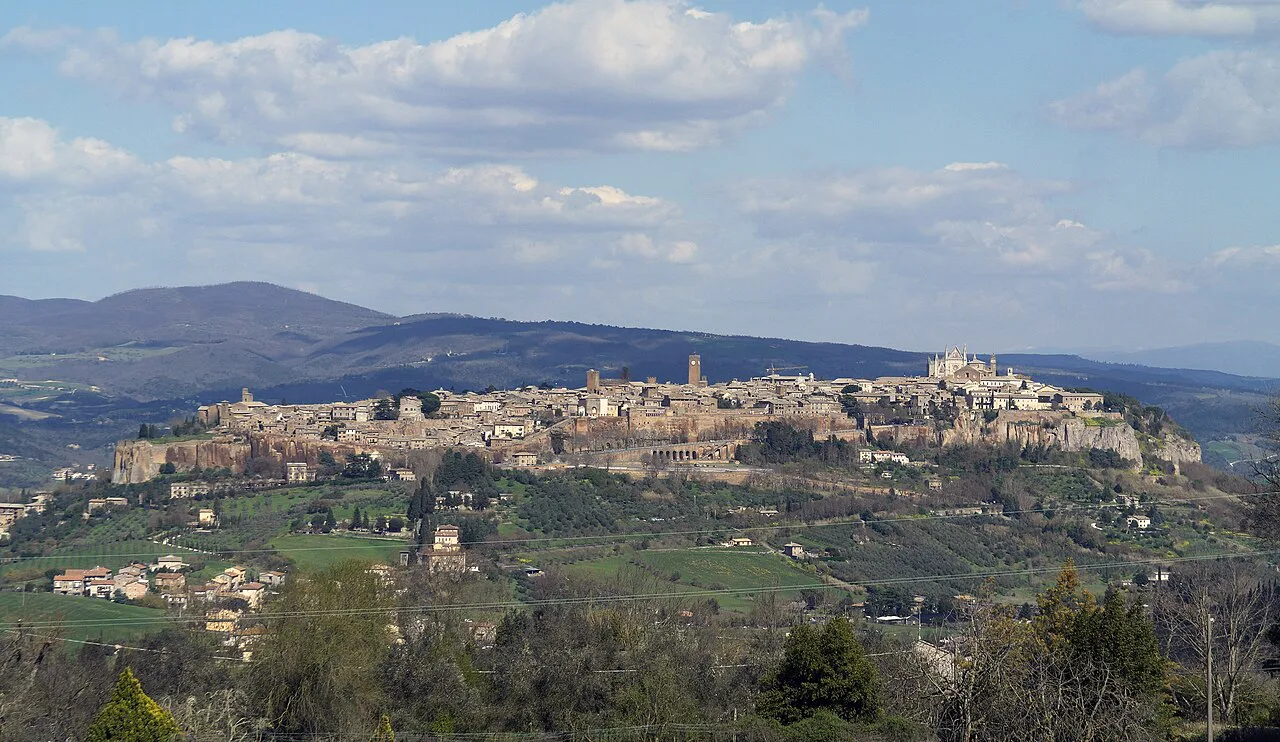 Orvieto above the Paglia valley