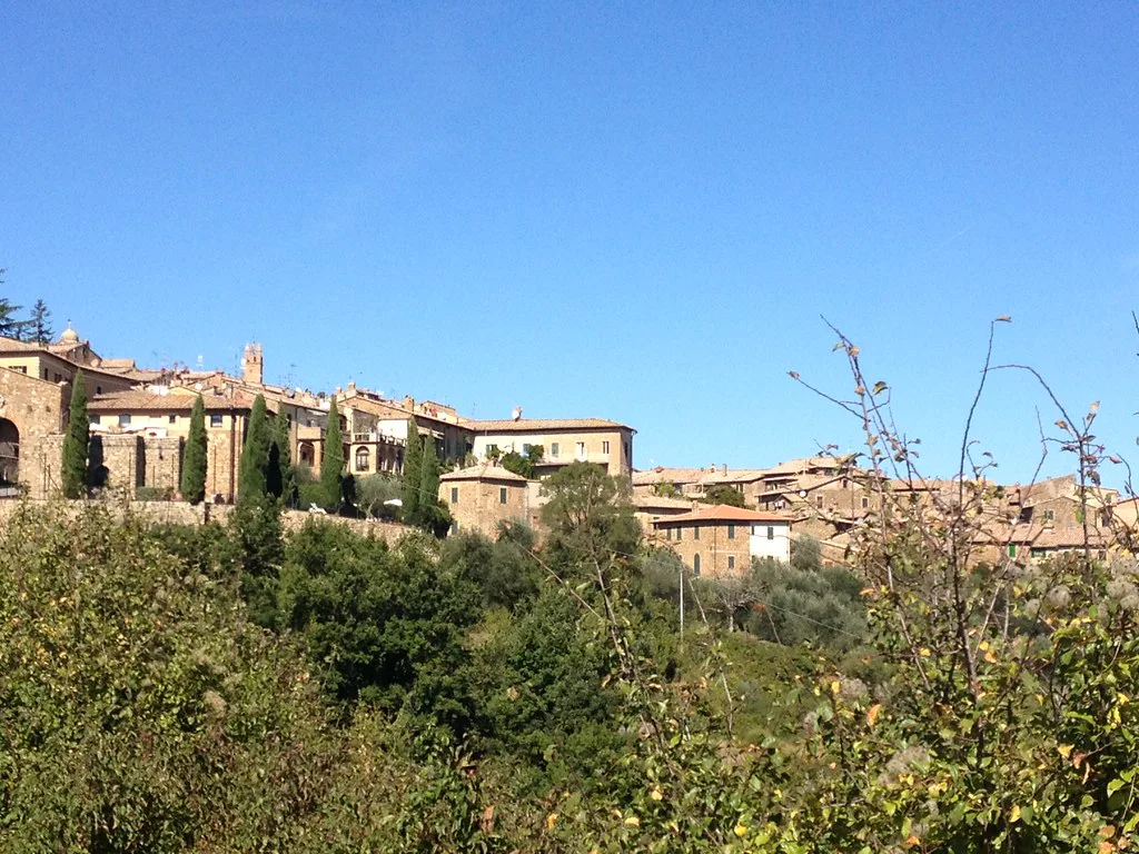 Montalcino from above