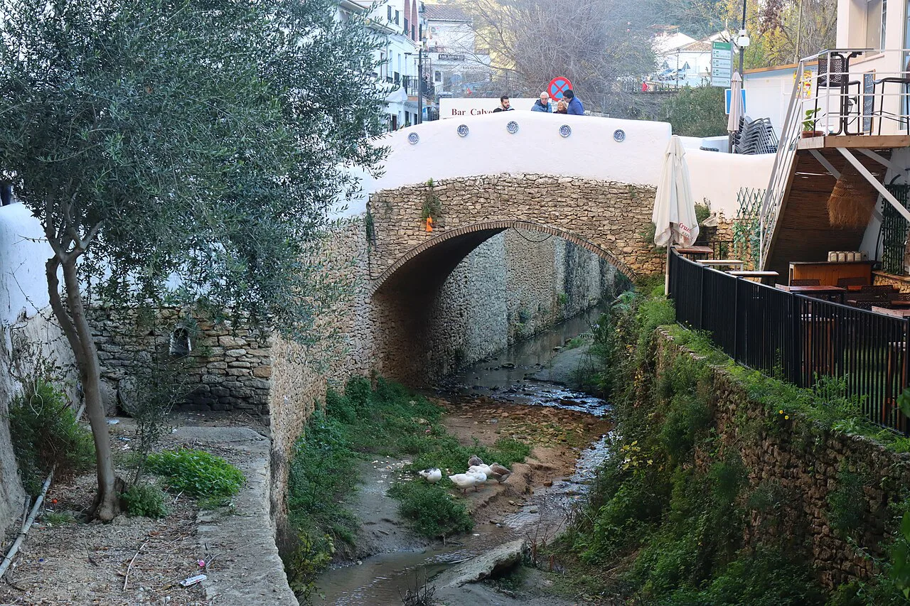 A bridge in Setenil de las Bodegas, near Ronda