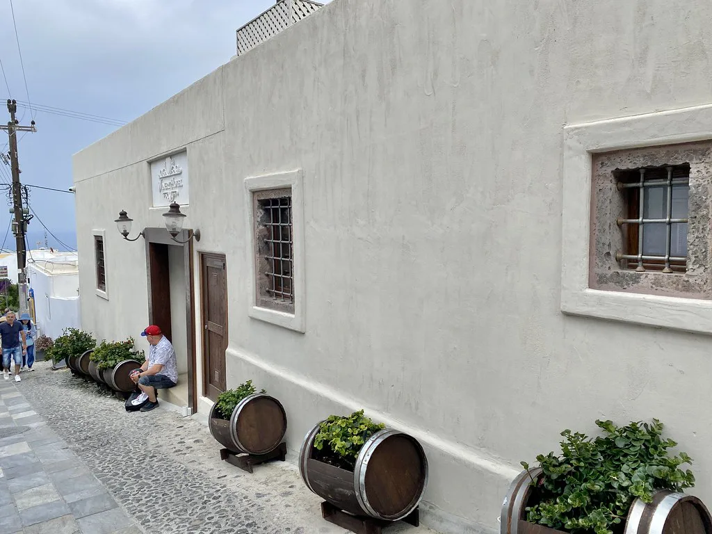 Winery Hotel, Thera, Greece, Santorini