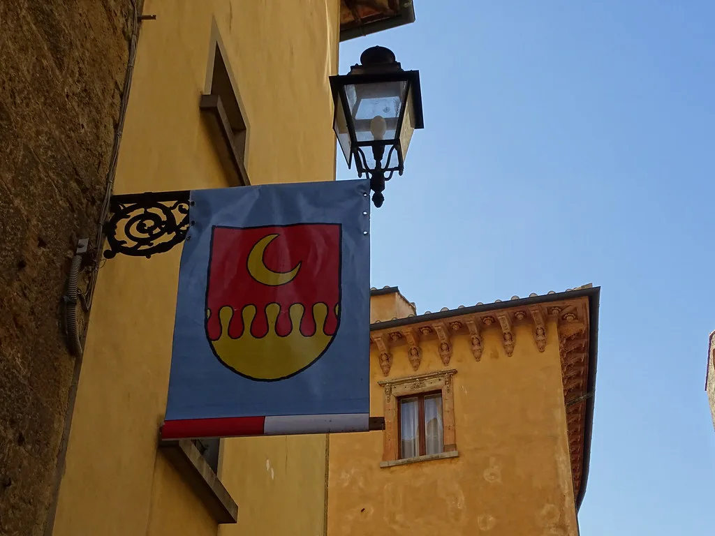 Contrada banner in Siena