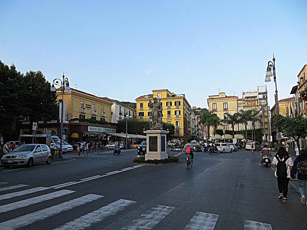 Piazza Tasso in central Sorrento