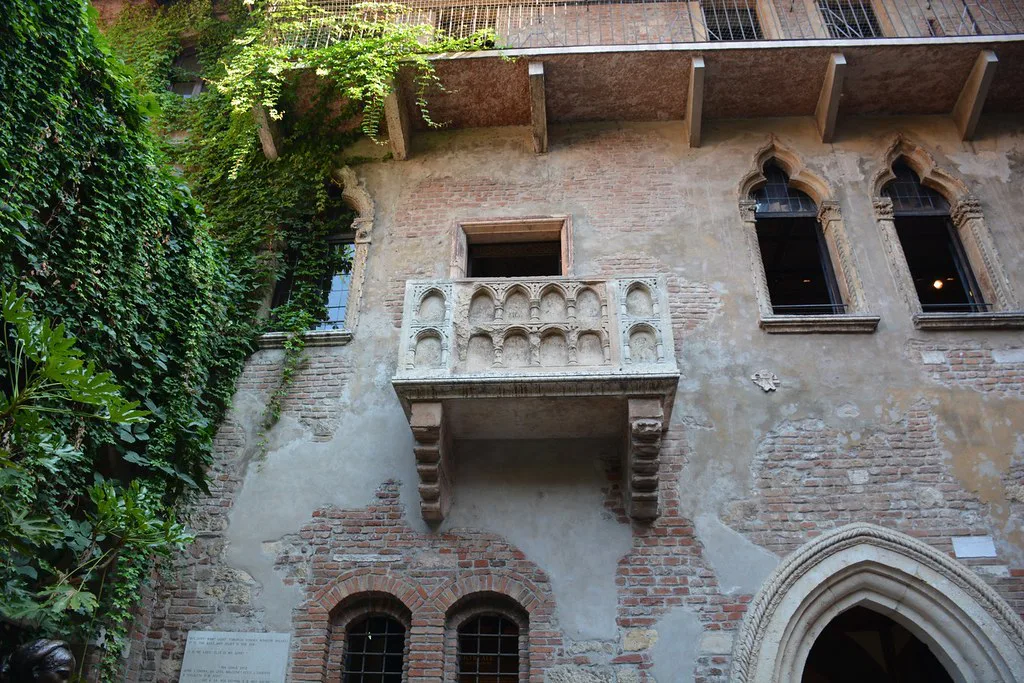Giulietta balcony in Verona