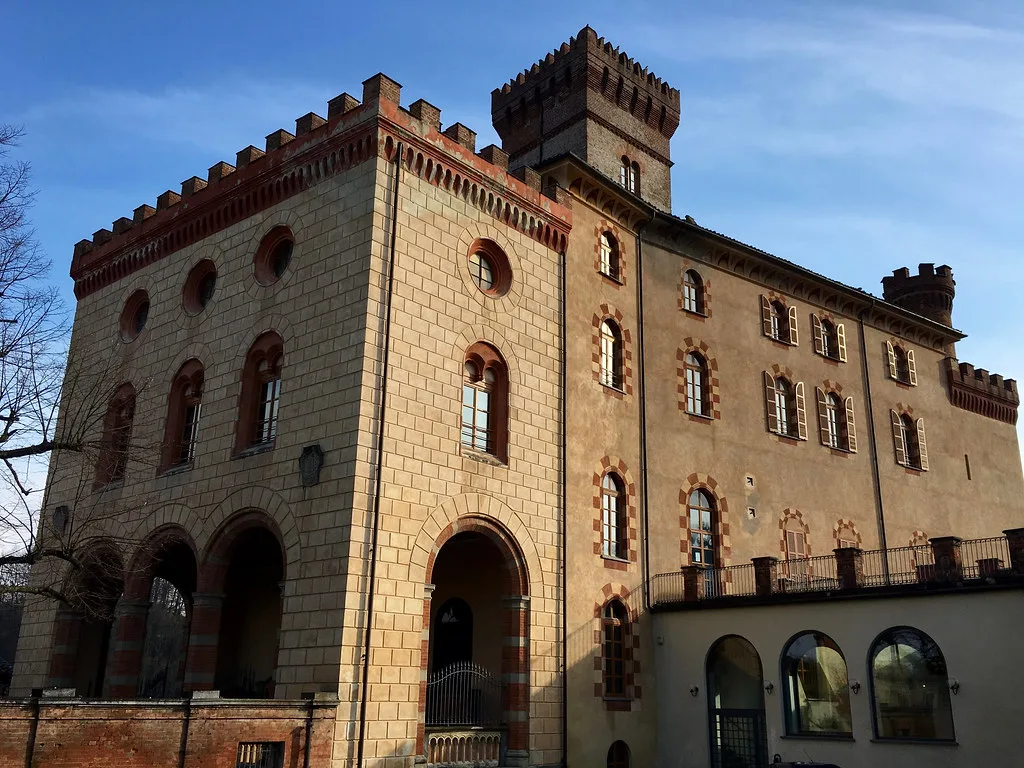 Castello Falletti in Barolo, home of the WiMu wine museum