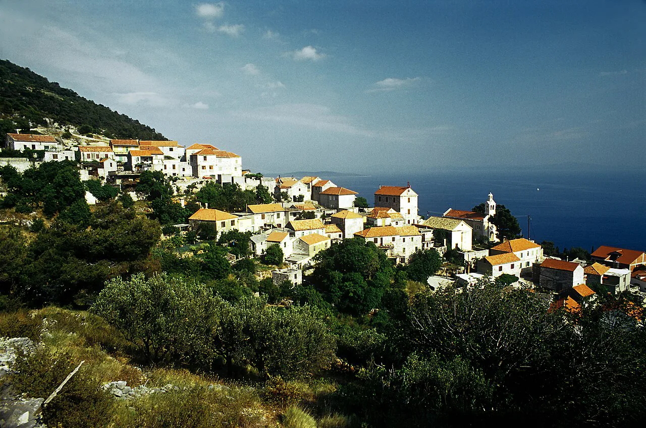 Sveta Nedjelja on the south coast of Hvar